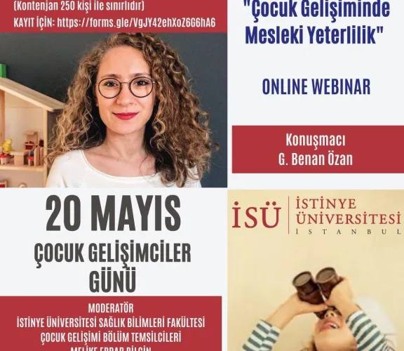 İSU 20 Mayıs Çocuk Gelişimciler Günü Etkinliği