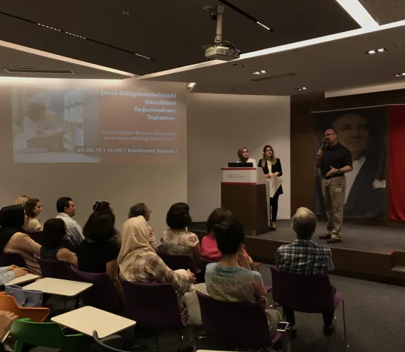 İstanbul İl Halk ve Çocuk Kütüphanelerindeki Etkinlikleri Değerlendirme Toplantısı