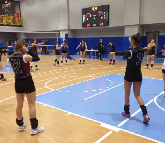 2021-2022 Spor Müsabakaların da Okulumuzu temsil eden voleybol takımımız