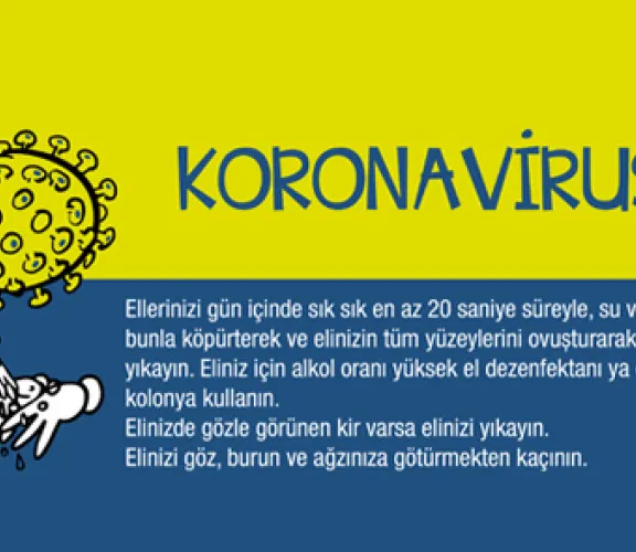 Koronavirus'e Karşı Önlem Alıyoruz