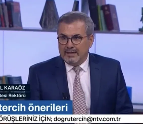 Prof. Dr. Erdal Karaöz, Doğru Tercih Programında