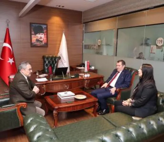Zeytinburnu Belediye Başkanı’ndan Rektörümüze Ziyaret