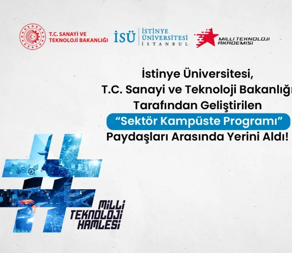 İstinye Üniversitesi "Sektör Kampüste Programı"nda