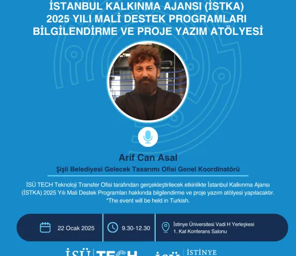 İstanbul Kalkınma Ajansı (İSTKA) 2025 Yılı Mali Destek Programı Bilgilendirme ve Proje Yazım Atölyesi