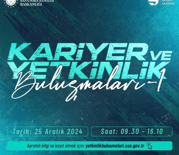  Kariyer ve Yetkinlik