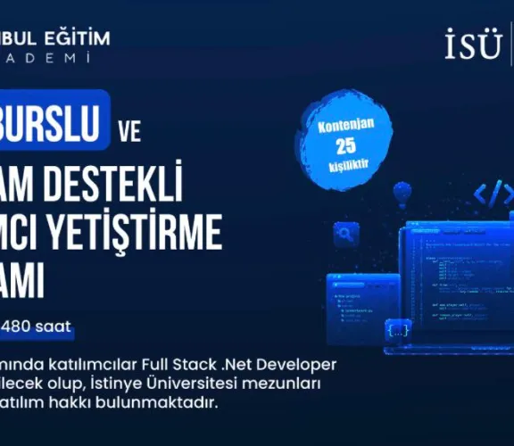  İstihdam Destekli Yazılımcı Yetiştirme