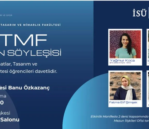 Güzel Sanatlar, Tasarım ve Mimarlık Fakültesi Mezun Söyleşisi