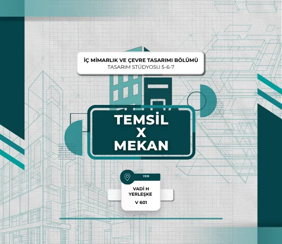 Temsil x Mekan sunumu duyuru görseli