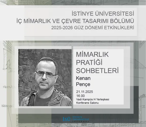 Mimarlık Pratiği Sohbetleri: Kenan Pençe